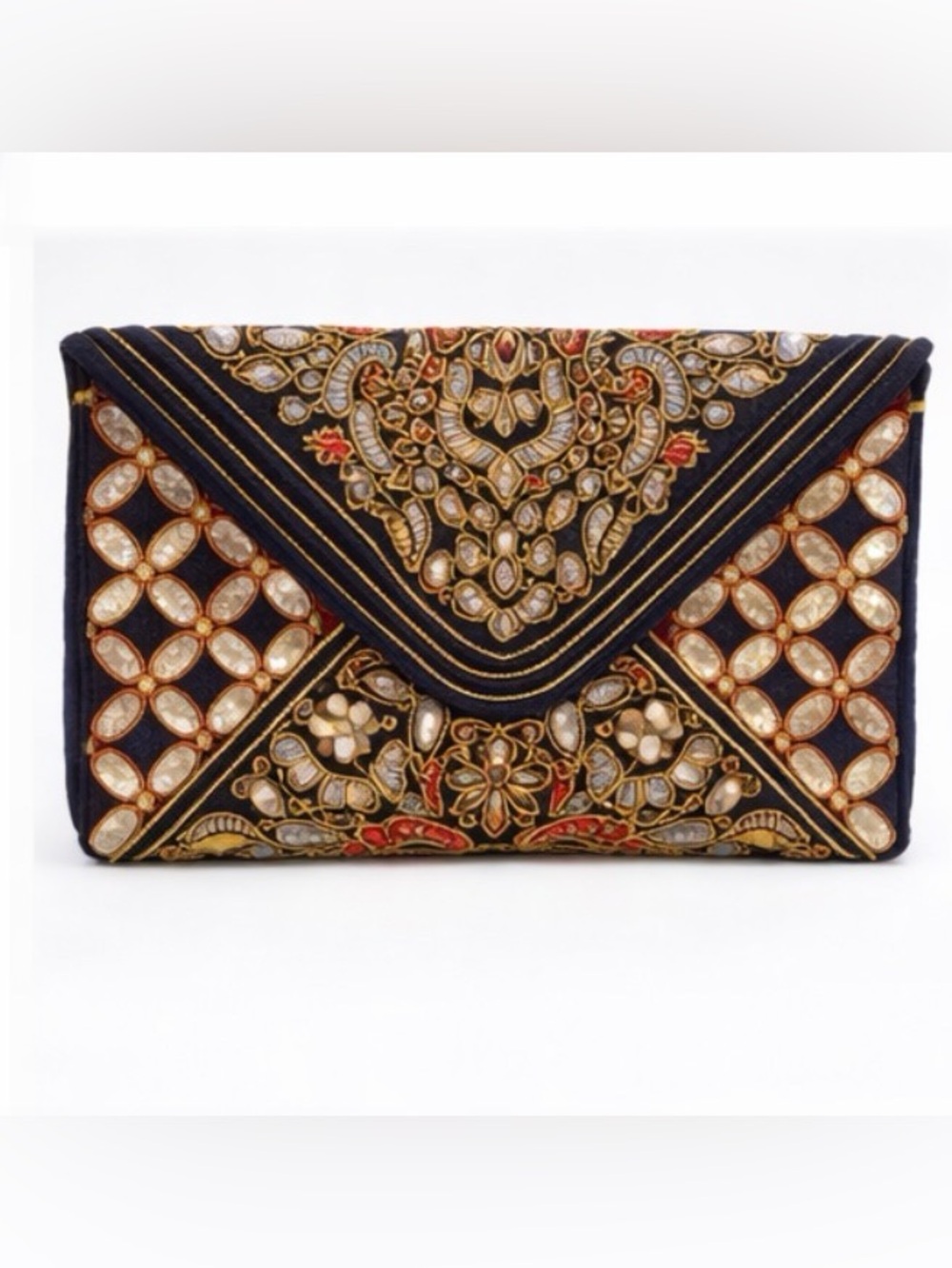 👜 Bohemian Beaded Clutch/Crossbody